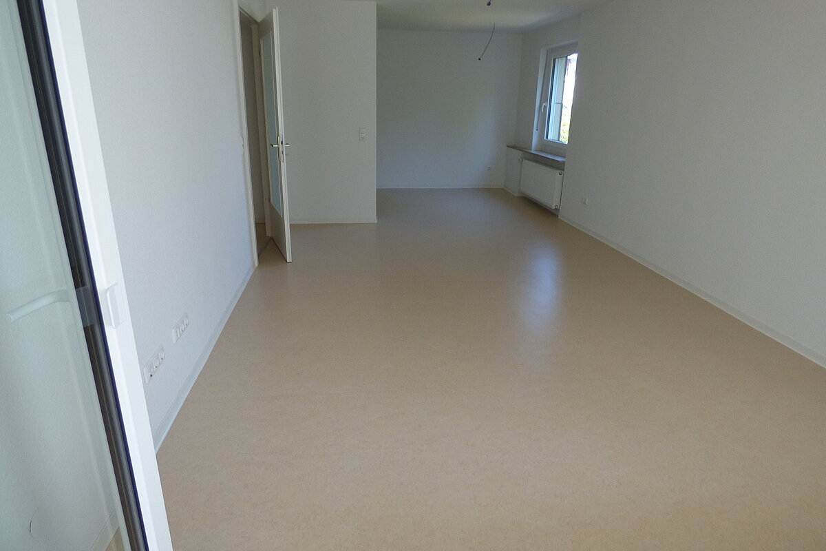 Wohnzimmer / Offene Küche