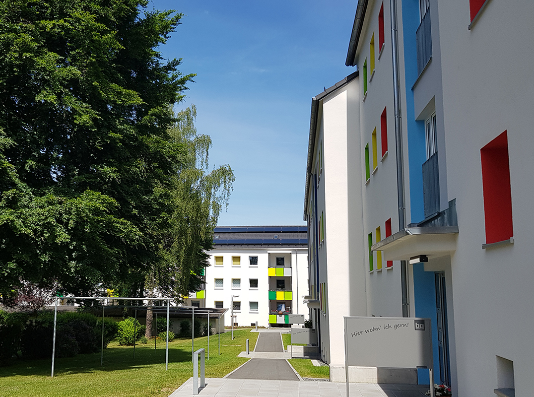 Wohngebiete — Baugenossenschaft Hof eG